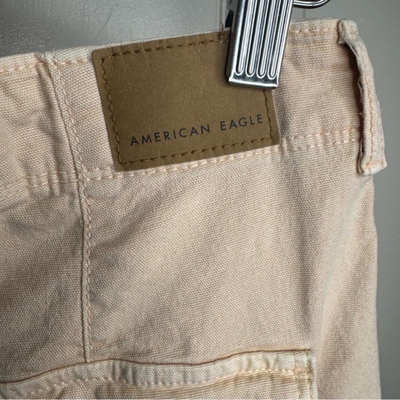 Peachy pink American Eagle cargo shorts! - Picture 6 of 10